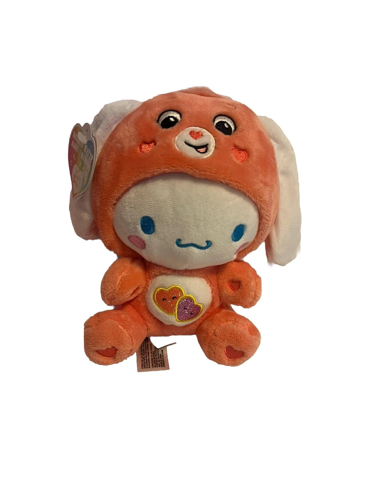 3 Sanrio Hello Kitty Cinnamoroll Badtz-Maru X Care Bears 10" Limited Plush