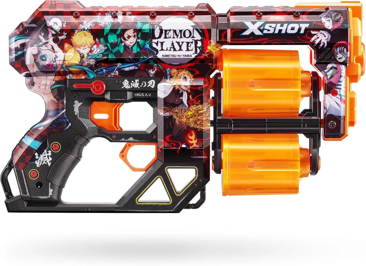 Zuru Xshot Demon Slayer Dread Skins Anime Dart Blaster