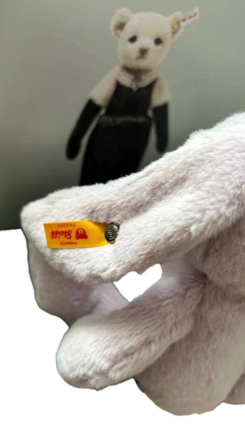 Steiff Collectible PURPLE Tilda Rabbit 8" Plush Toy
