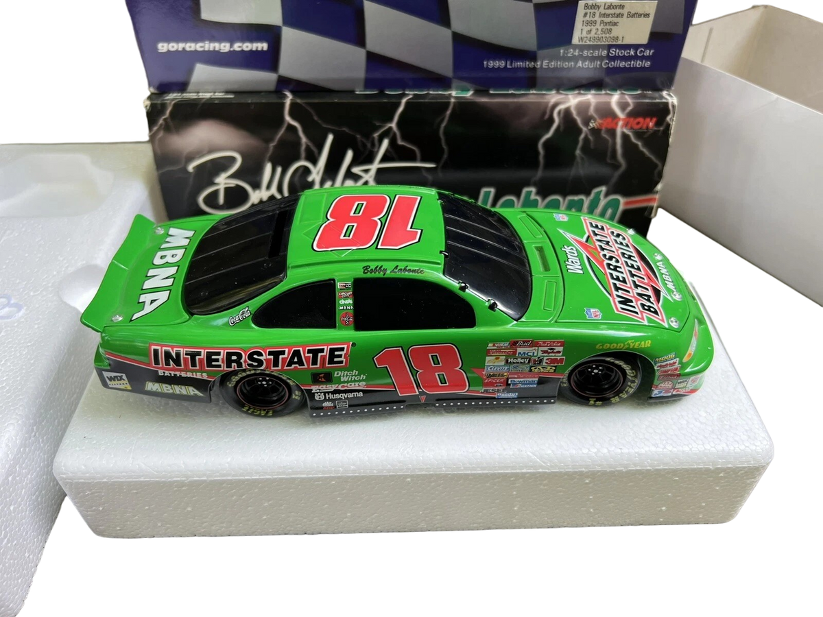 NASCAR Bobby Labonte #18 Interstate Batteries 1:24 Scale Diecast