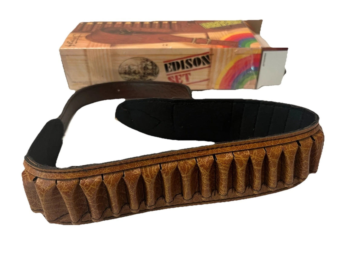 Original Edison Giacattoli Monte Carlo Rifle Ammo Belt & Sling