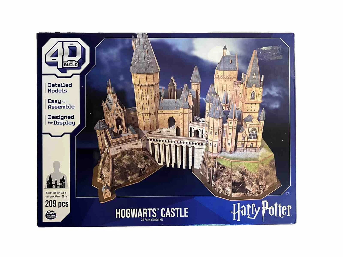 4D BUILD - Harry Potter Hogwarts Castle Model Kit Puzzle 209pc