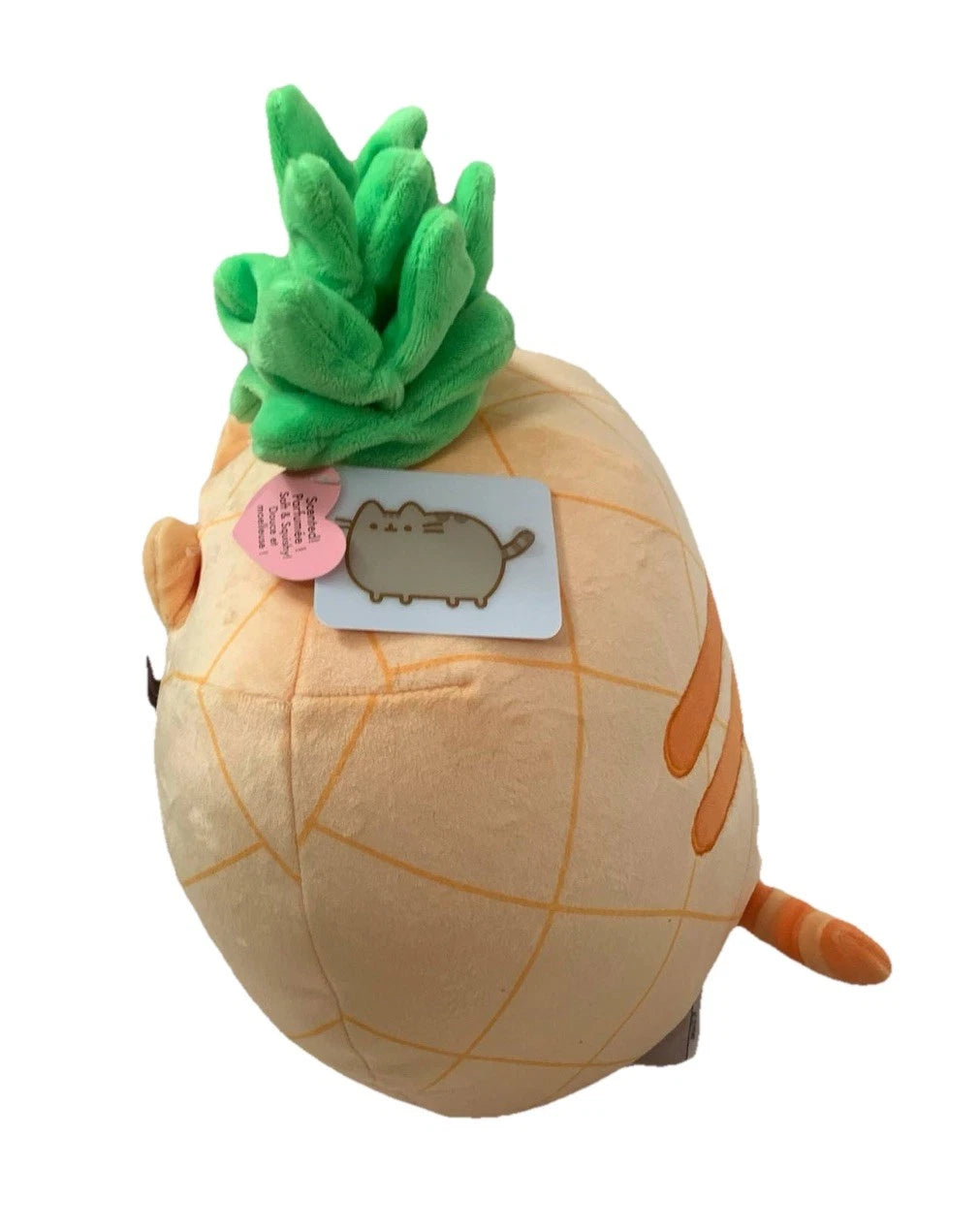 Pusheen Fruits Scented Pineapple Squisheen Plush 16" x 11"