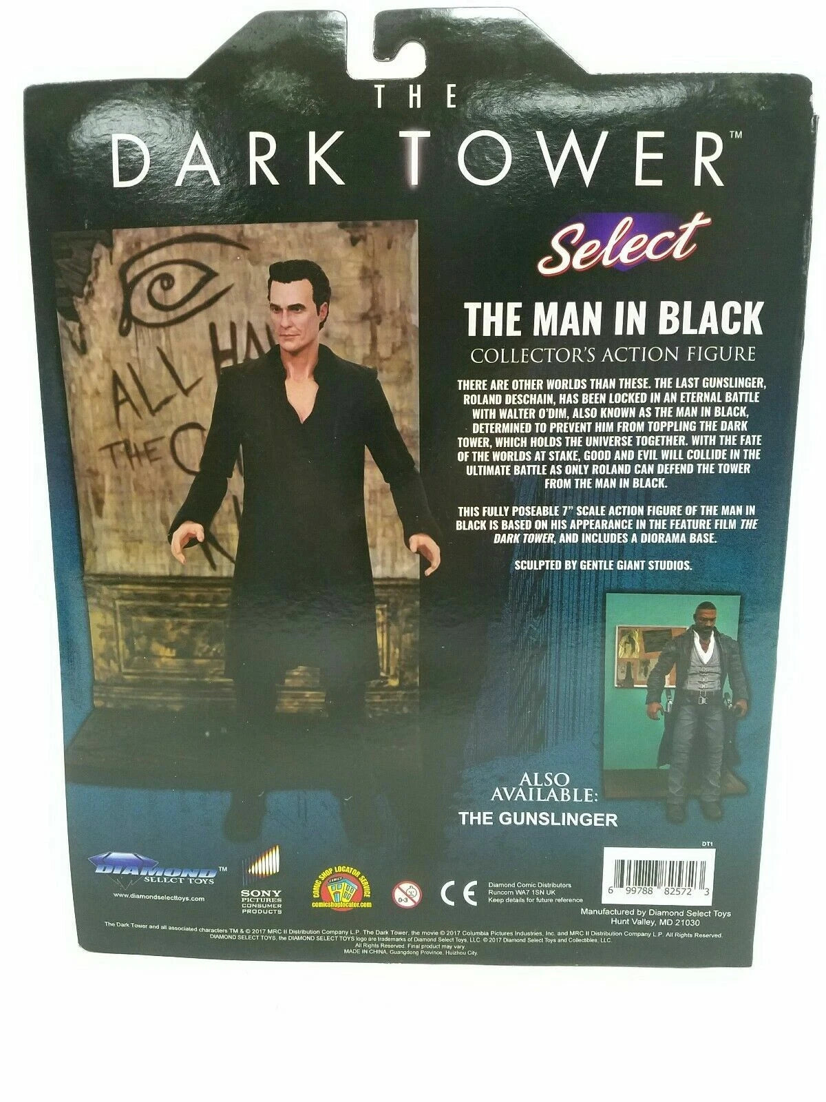 Dark Tower Matthew McConaughey Man in Black Diamond Select 7" Action Figure