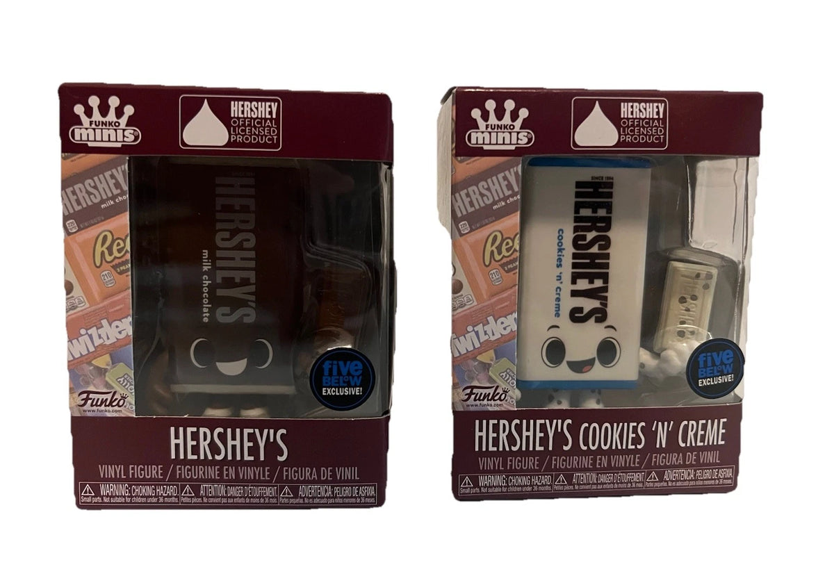 Hershey’s Chocolates & Candies Funko Minis Figures , Bundle of 8