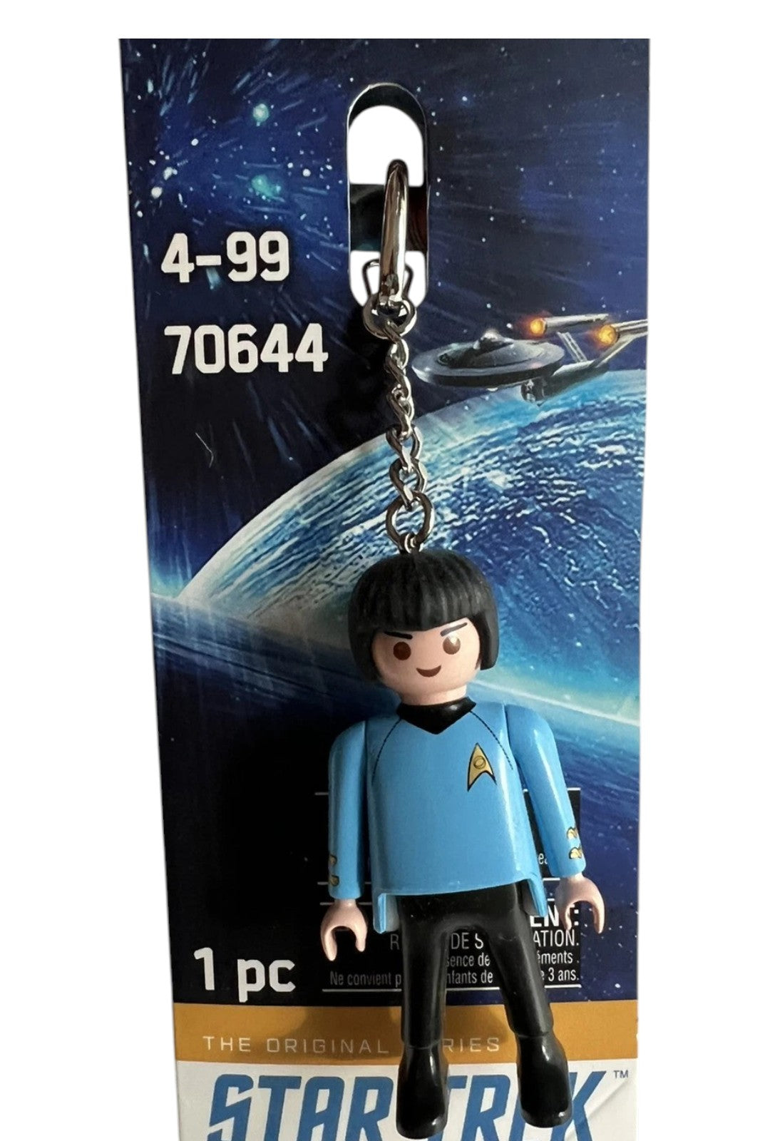 Playmobil 70644 Star Trek Spock Key Chain Collectible