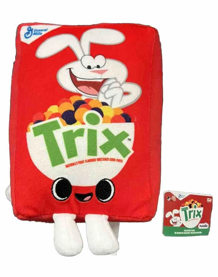 General Mills Collectibles Trix & Fruit Loops 9" Cereal Box Plush Toy