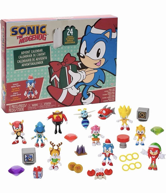 Sonic the Hedgehog 24 Surprises Advent Calendar with Exclusive Figures