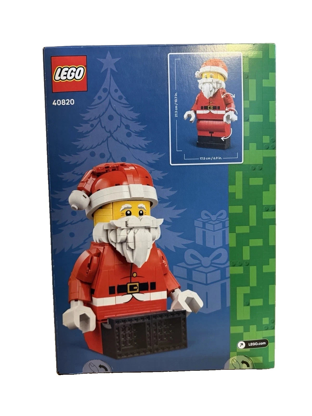 LEGO Up-Scaled Santa Mini Figure 10.5" Tall 40820