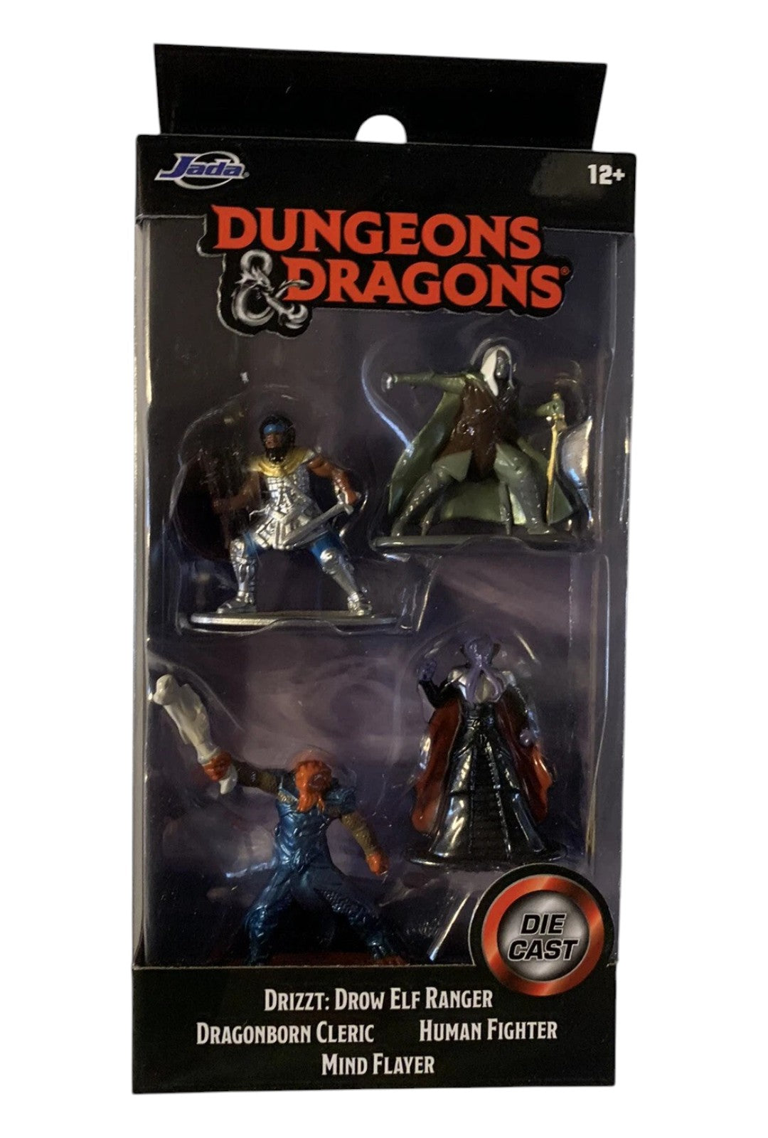 Jada Dungeons & Dragons Nanofigs Collectibles Toy Figures - Set of 4