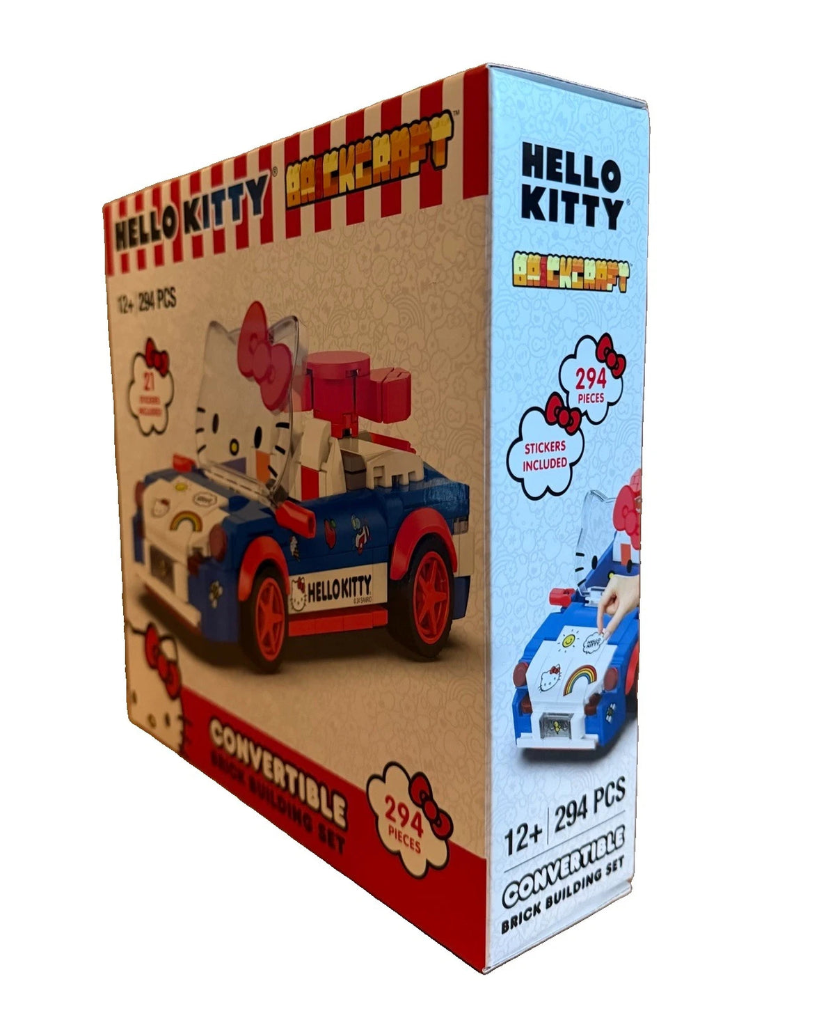 Sanrio Hello Kitty Convertible Car Brickcraft Building Set