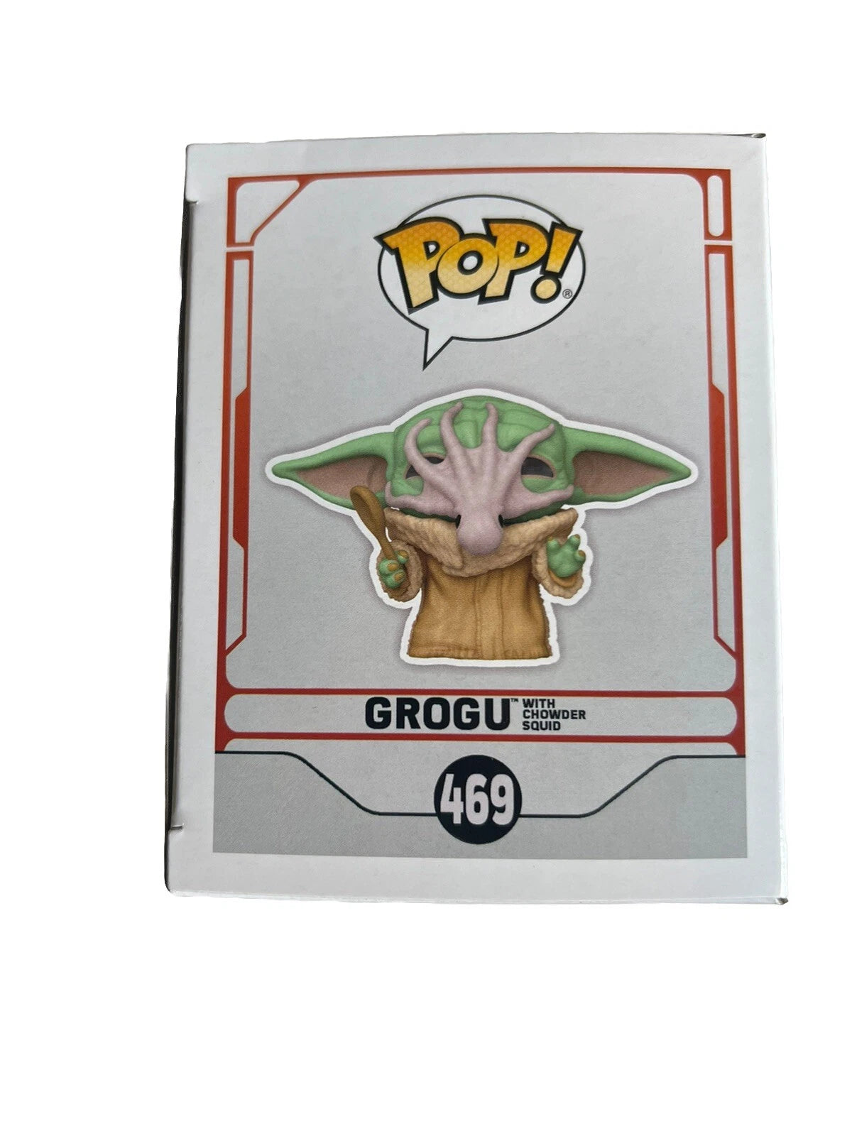 Funko Pop! Vinyl Star Wars - GROGU with Chowder Squid #469