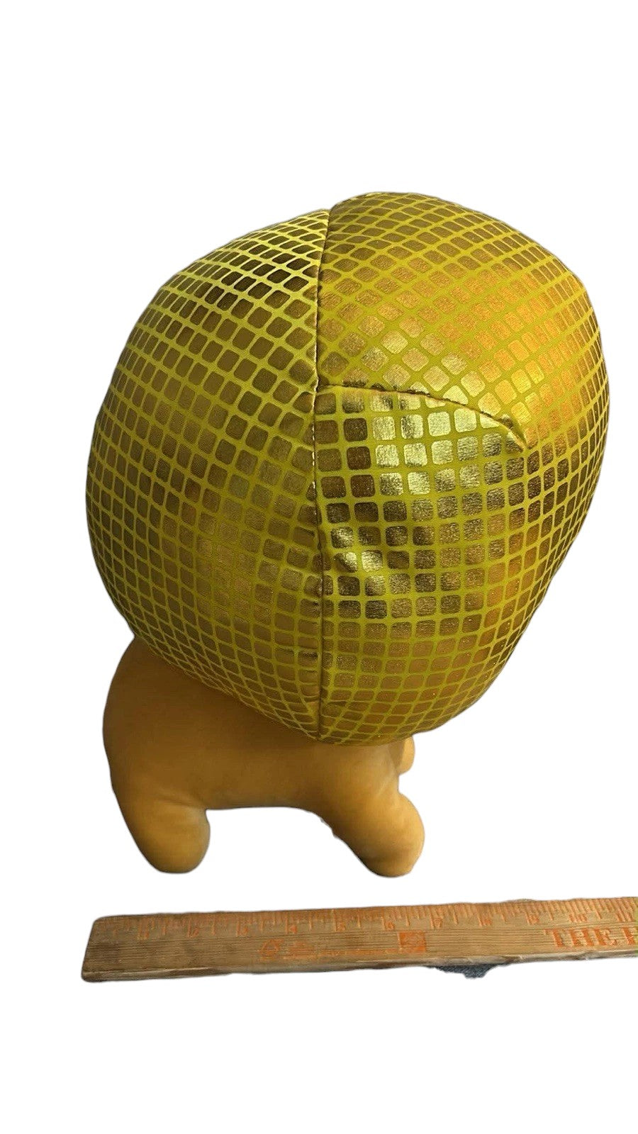 San-X Afro Ken Dog 14" Mirror Ball Gold Plush Disco 2019