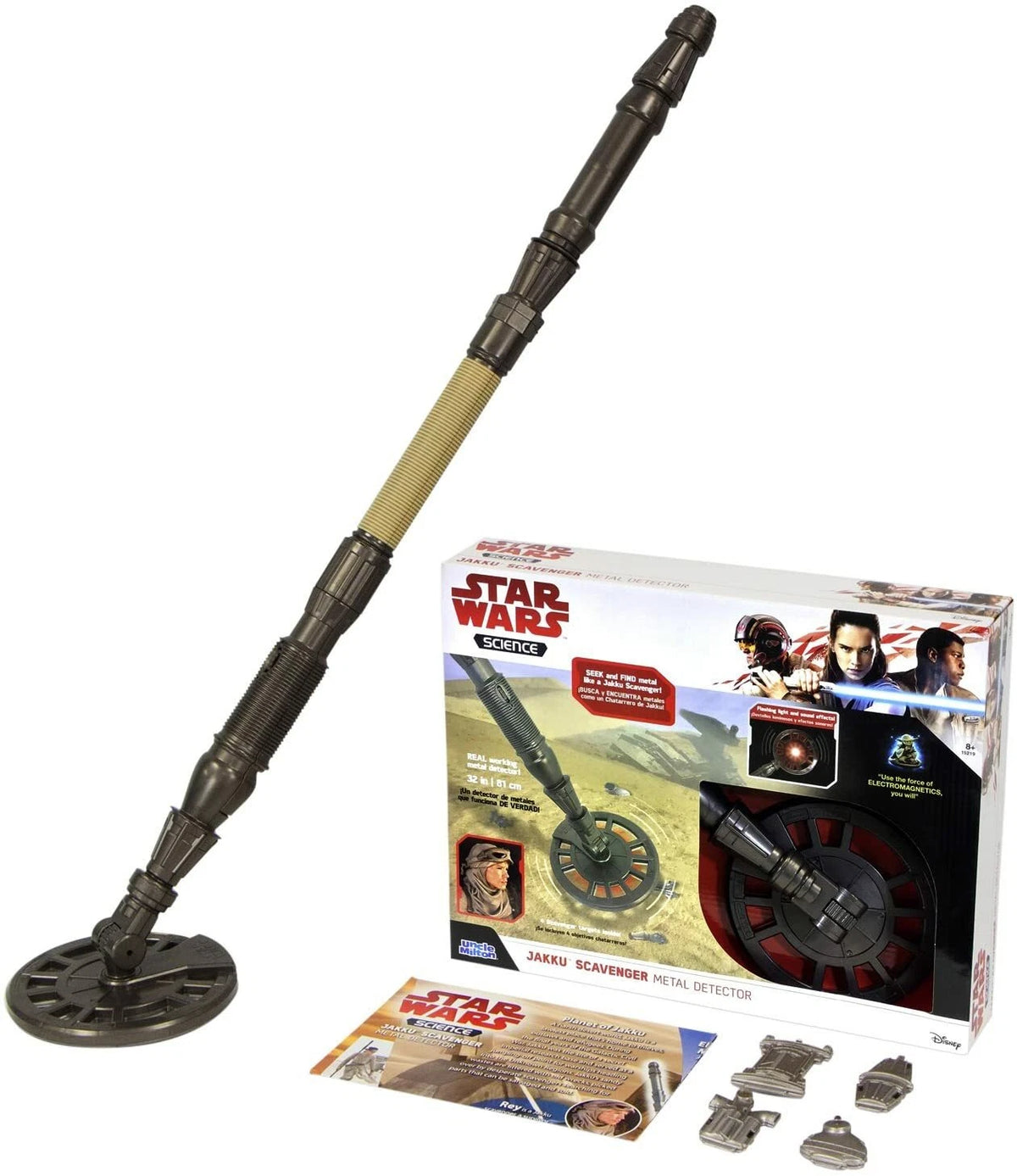 Uncle Milton Star Wars Science JAKKU Scavenger Metal Detector STEM