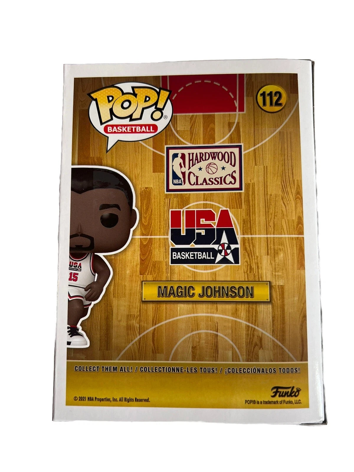 Funko POP! Basketball USA Magic Johnson #112 Target Exclusive