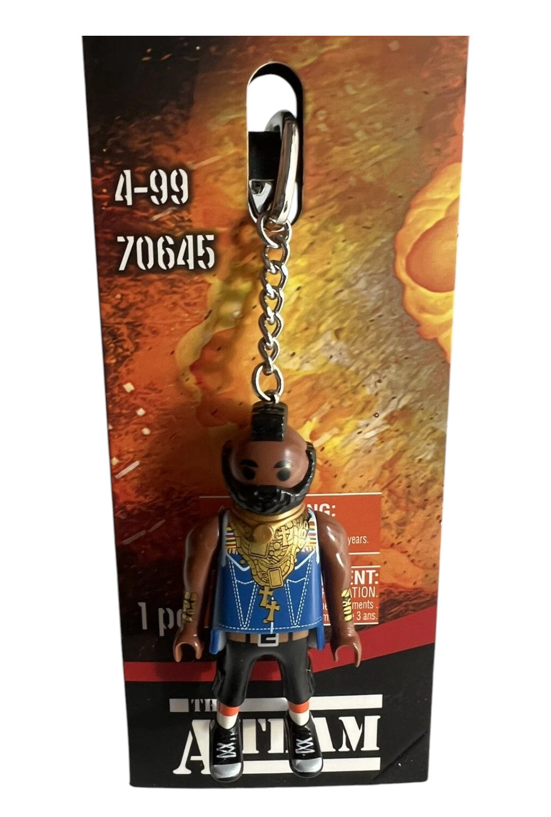 PLAYMOBIL 70645 Keyring Key Chain A-TEAM