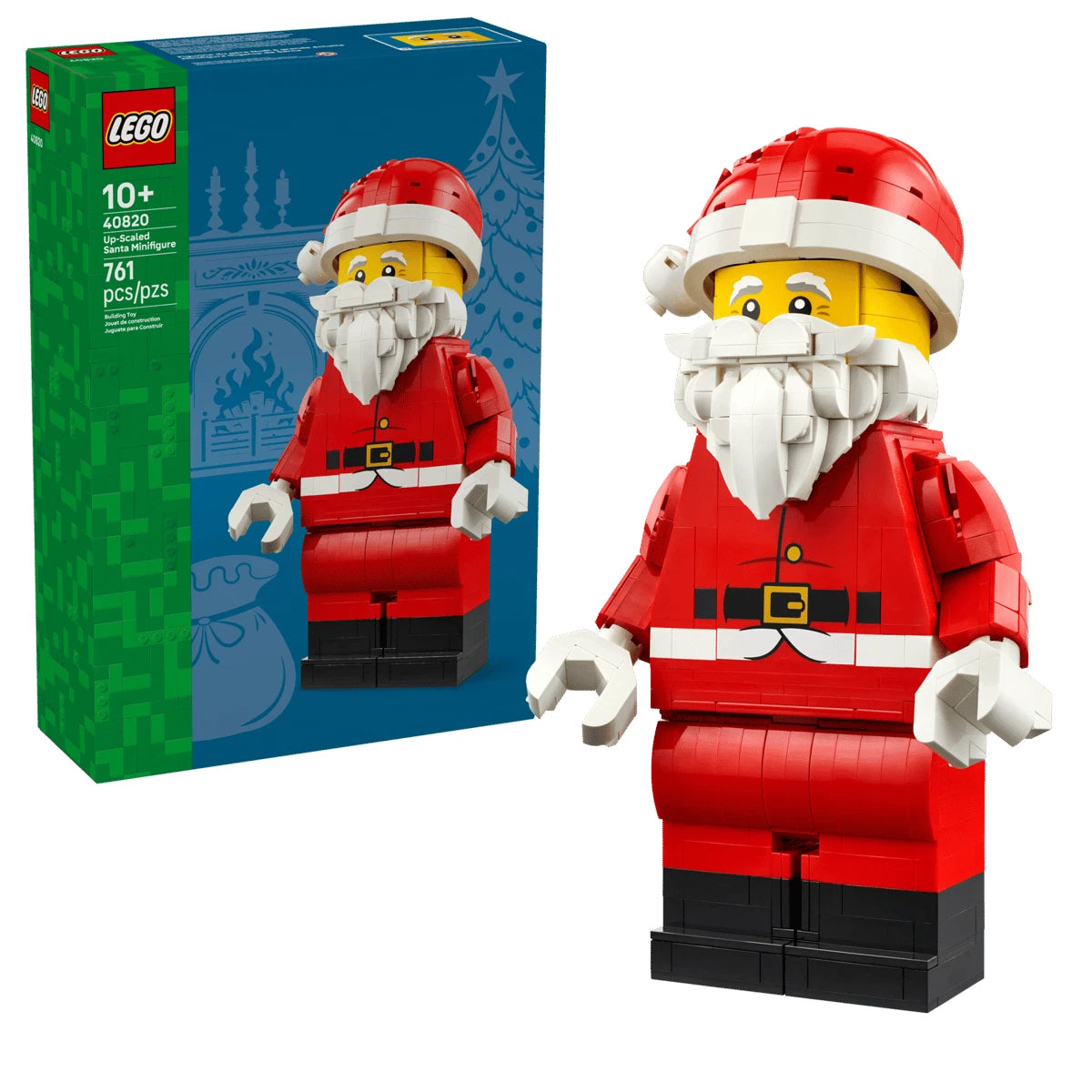 LEGO Up-Scaled Santa Mini Figure 10.5" Tall 40820