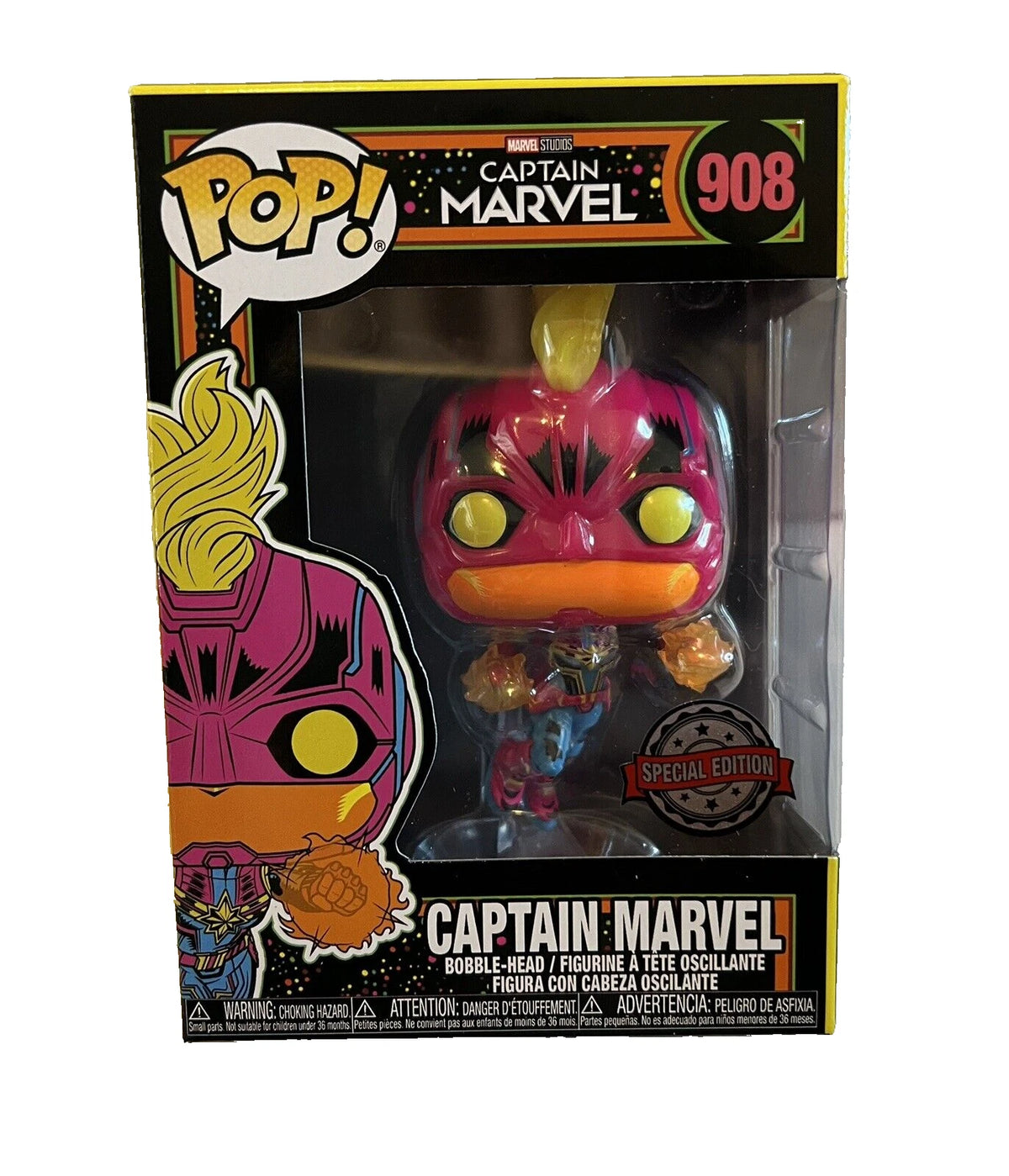 Funko Pop! Captain Marvel The Infinity Saga Special Edition #908