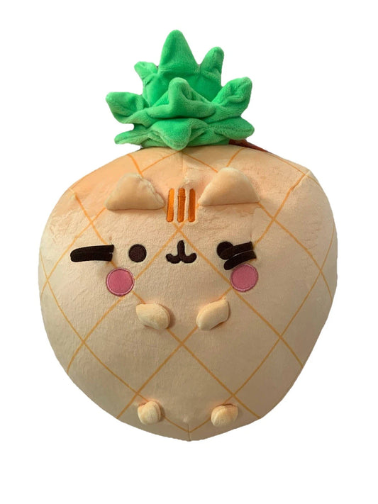 Pusheen Fruits Scented Pineapple Squisheen Plush 16" x 11"