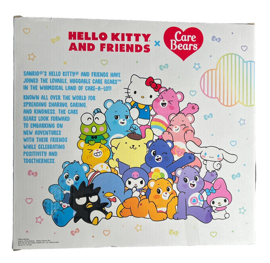 2-Pack Hello Kitty X CHEER Care Bears 10" Limited Plush