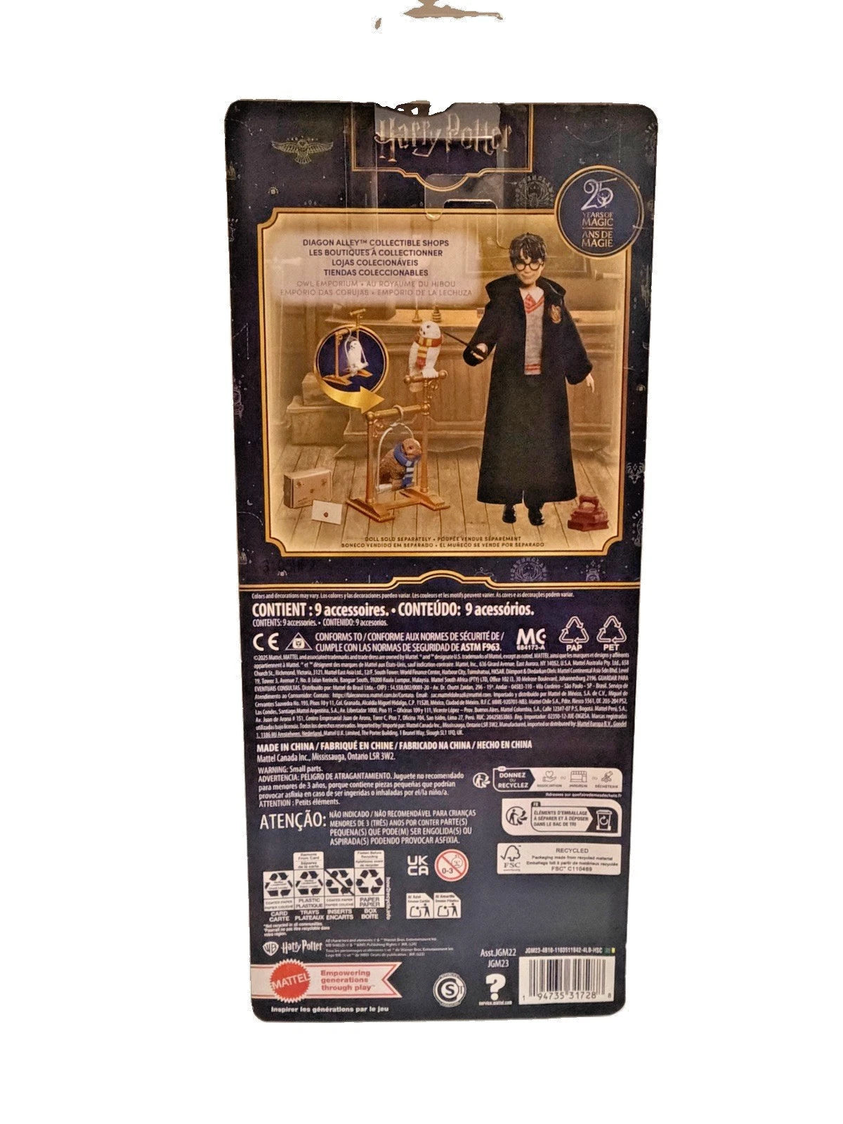 Harry Potter Diagon Alley - Eeylops Owl Emporium Accessory Pack