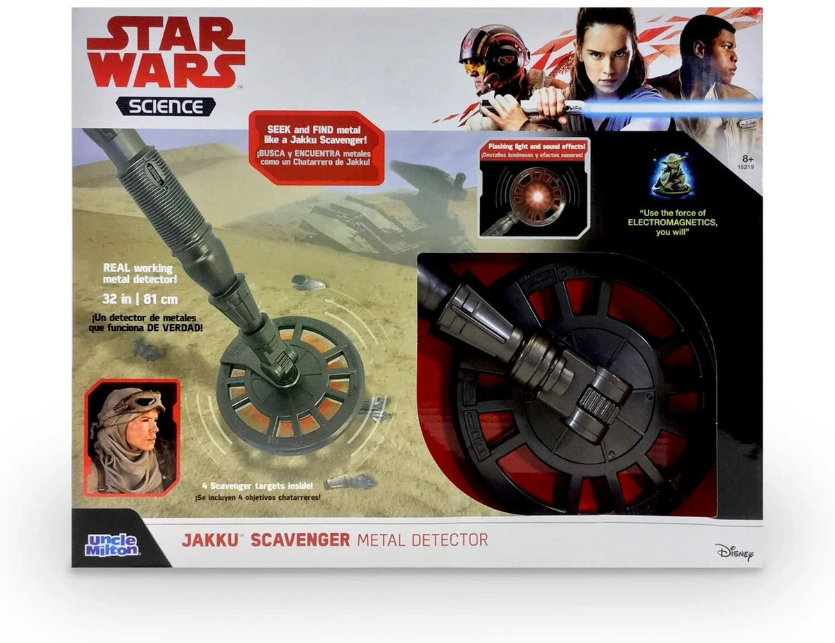 Uncle Milton Star Wars Science JAKKU Scavenger Metal Detector STEM
