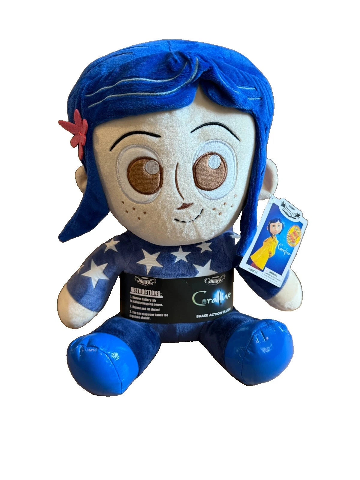 NECA Coraline Star Sweater Hug Me 16" Plush Doll