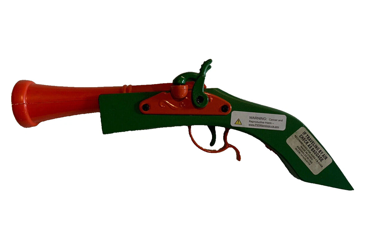 Colonial Pirates Double Percussion Blunderbuss Wooden Toy Cap Firing Pistol
