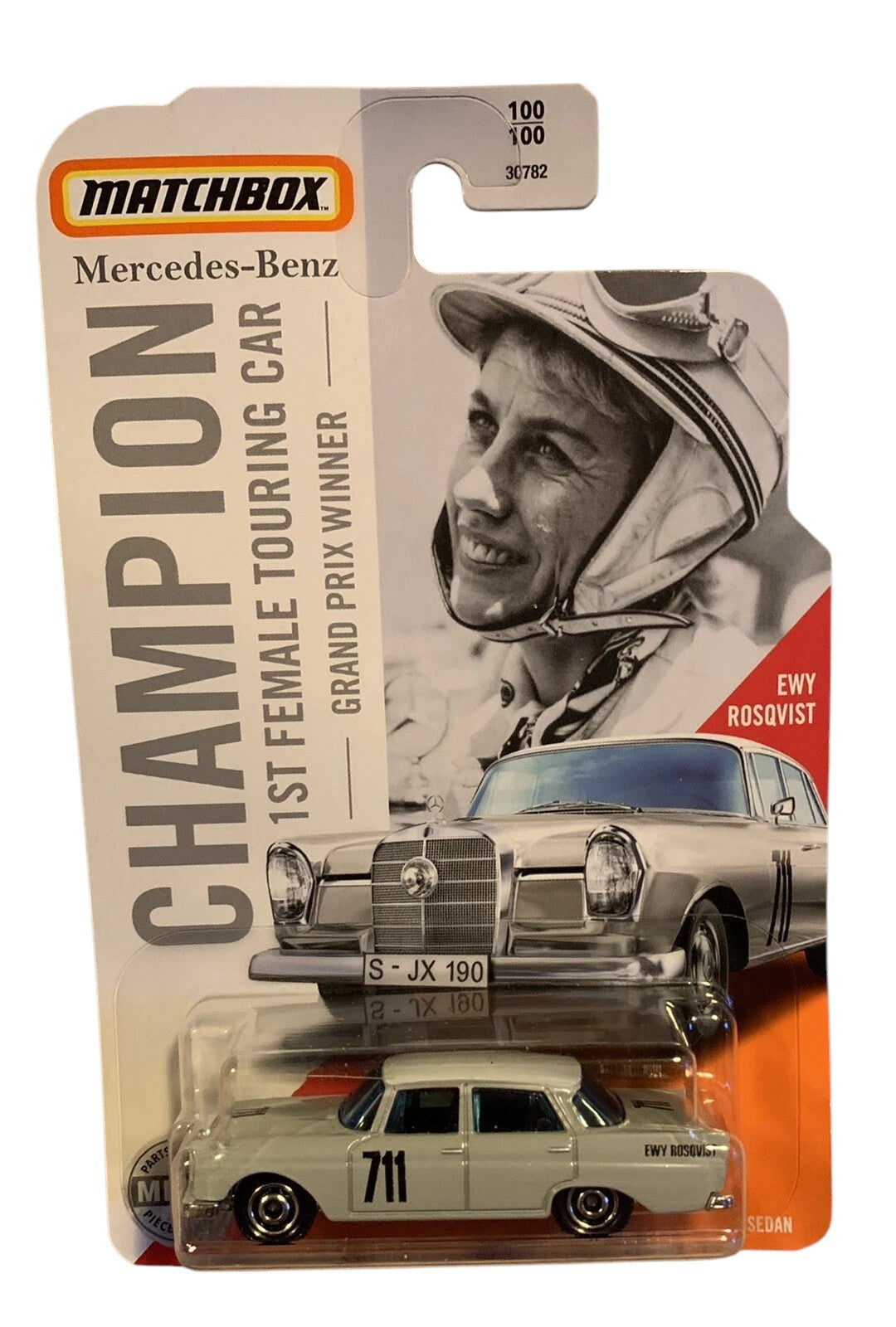 2020 MATCHBOX #100 '62 Mercedes-Benz 220 SE Ewy Rosqvist