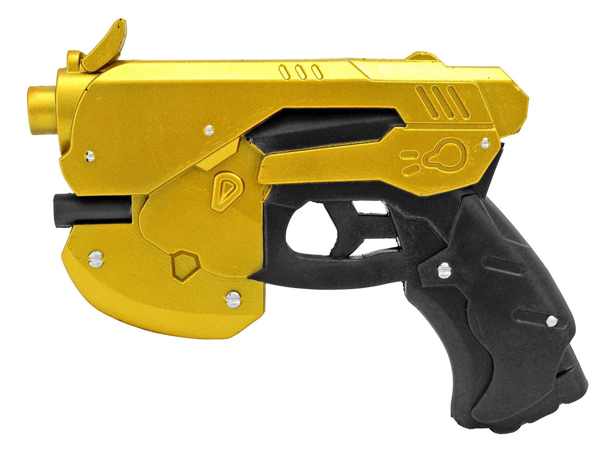 Video Game Overwatch Star Phazzer Warrior GOLD Pistol Foam COSPLAY