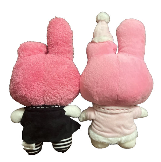 Pair of Sanrio MY MELODY 10" Plush Toy - Special Occasion Plush Doll