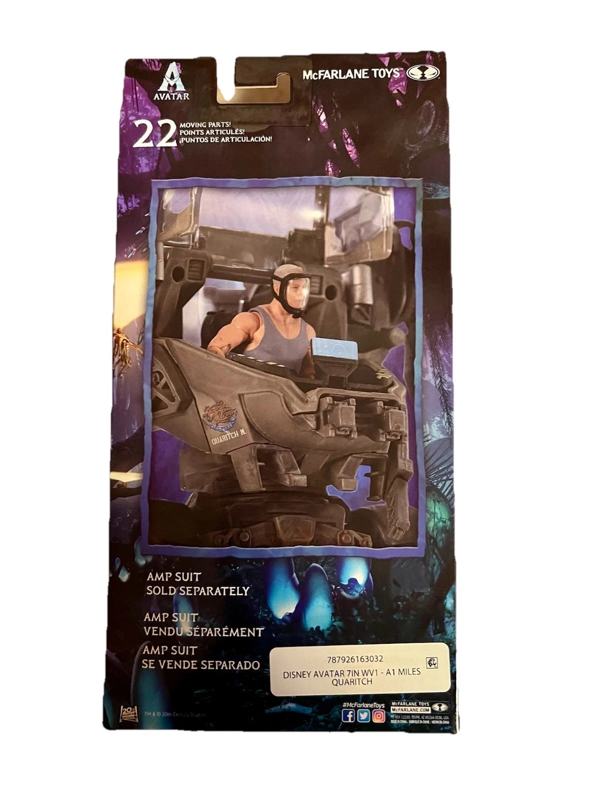 McFarlane Toys Avatar Movie Colonel Miles Quaritch 7in Action Figure