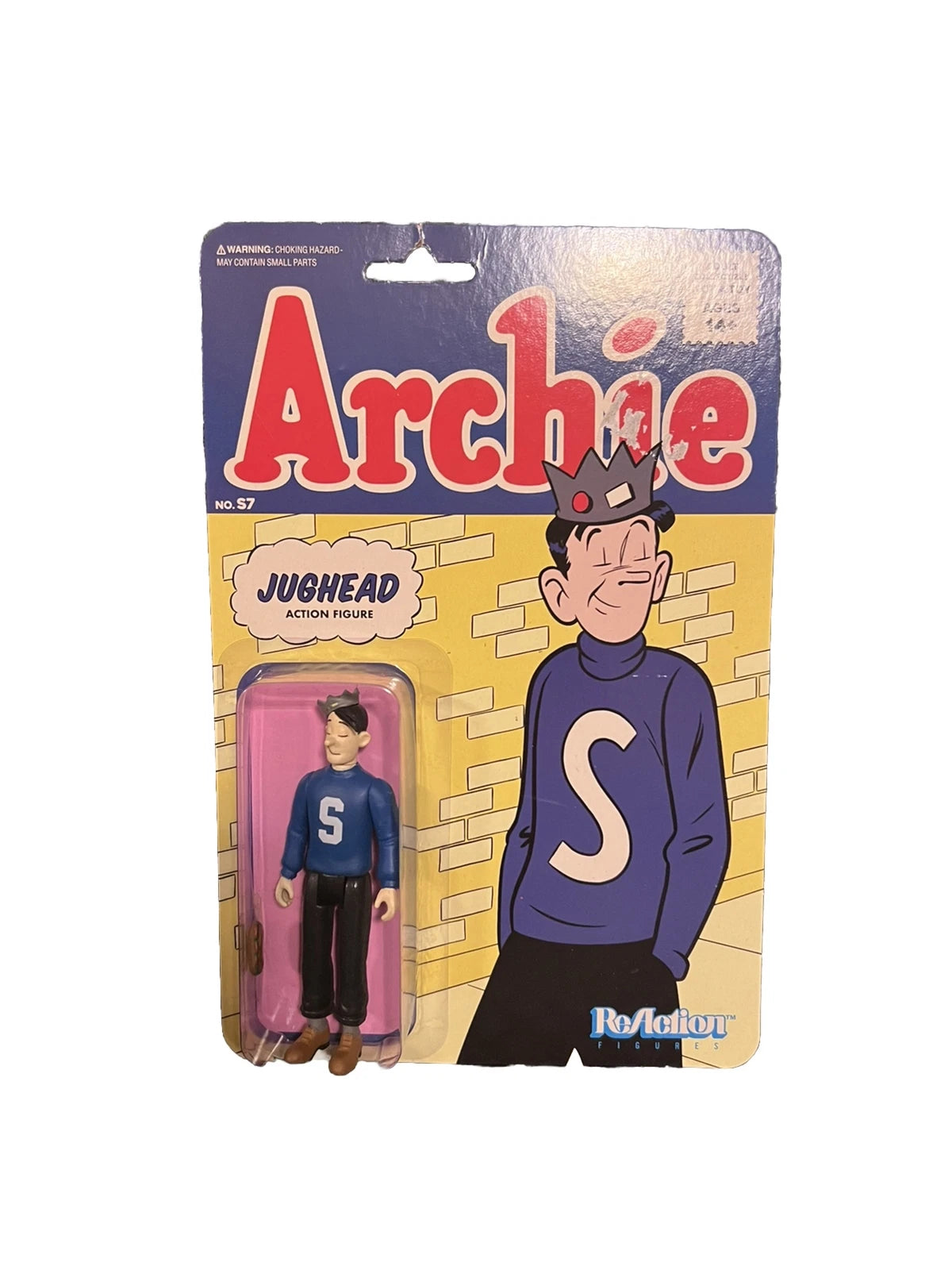 ARCHIE ReAction Jughead 3 3/4 Action Figure Super 7 * Collectible