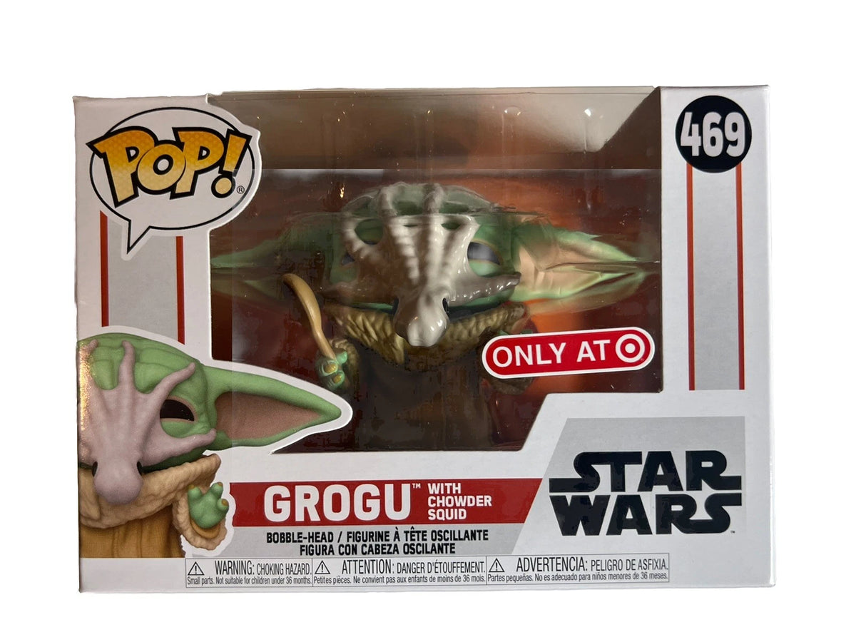 Funko Pop! Vinyl Star Wars - GROGU with Chowder Squid #469