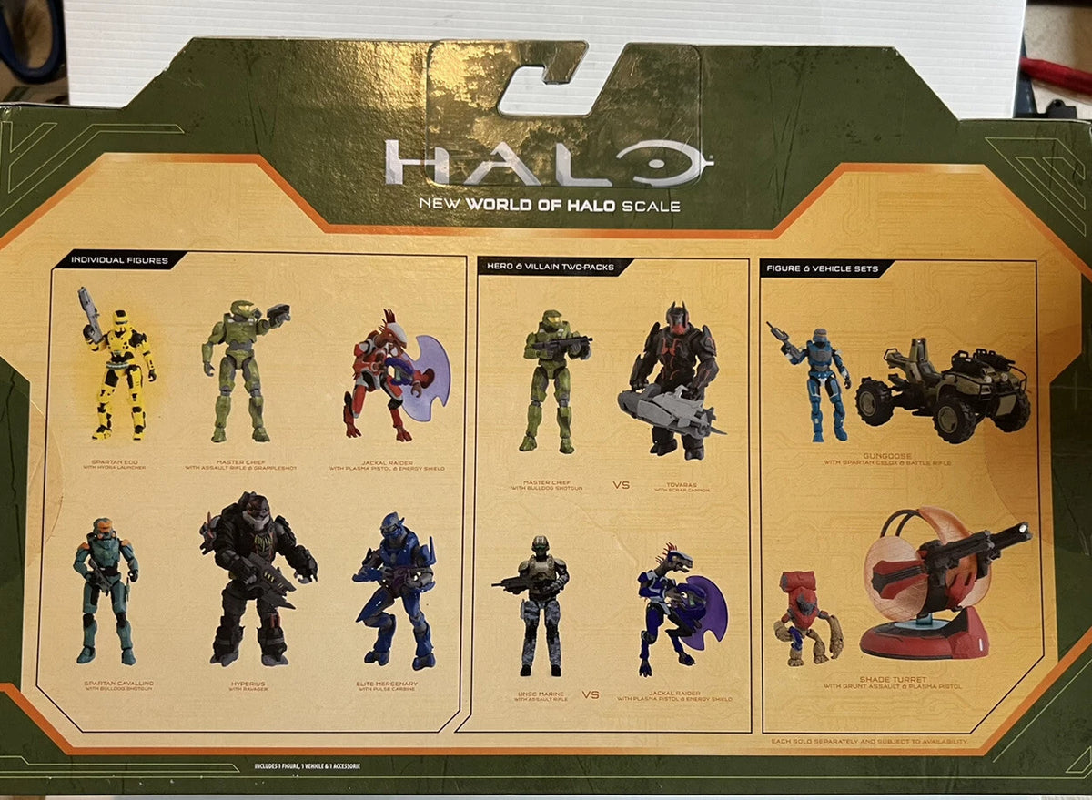 HALO Infinite Series Wave 3 Gungoose & Spartan Celox Figure Play Set