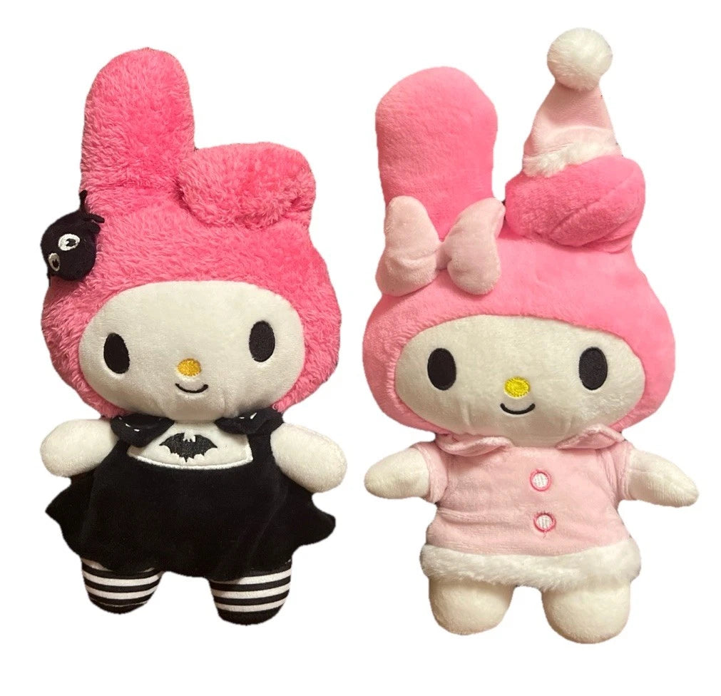 Pair of Sanrio MY MELODY 10" Plush Toy - Special Occasion Plush Doll