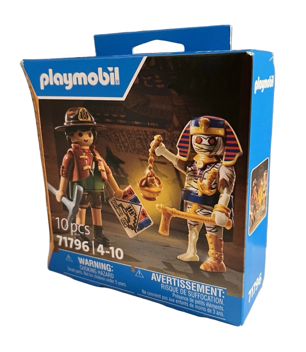 Playmobil 71796 DuoPack Treasure Hunter and Mummy 10 pcs Toy Building Kit