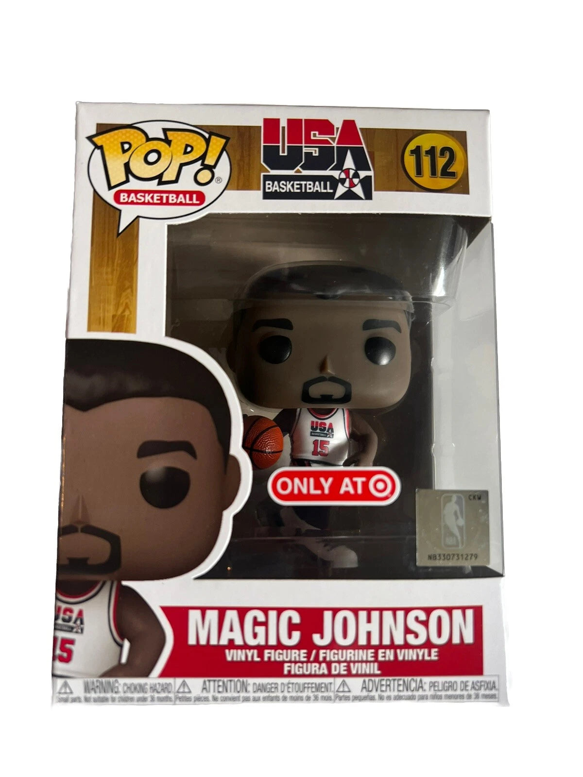 Funko POP! Basketball USA Magic Johnson #112 Target Exclusive