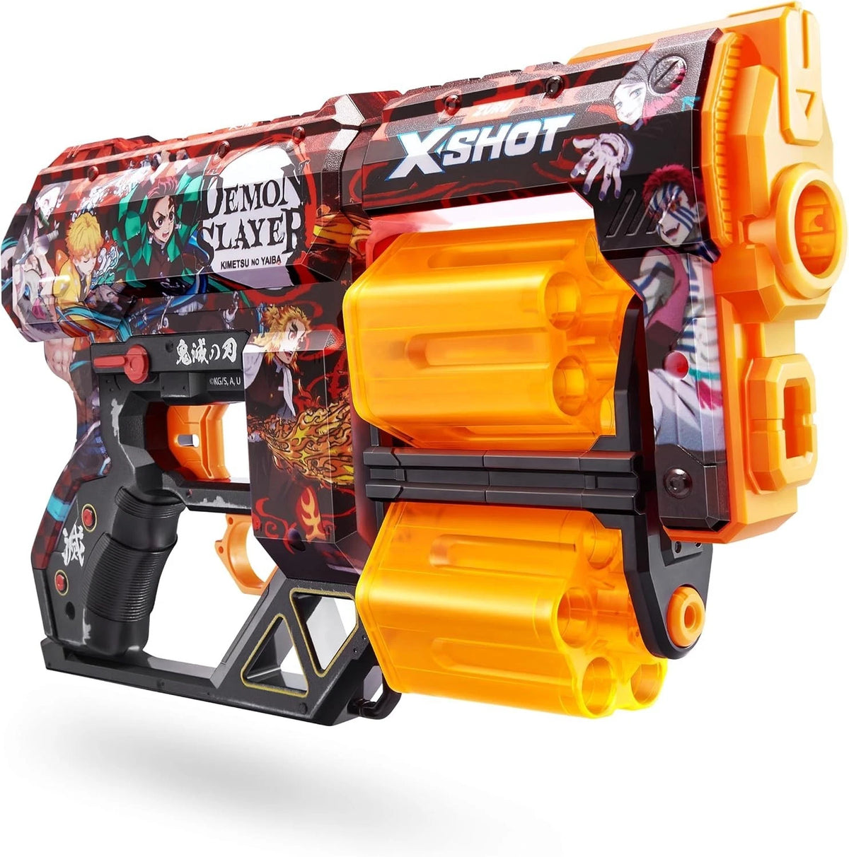 Zuru Xshot Demon Slayer Dread Skins Anime Dart Blaster