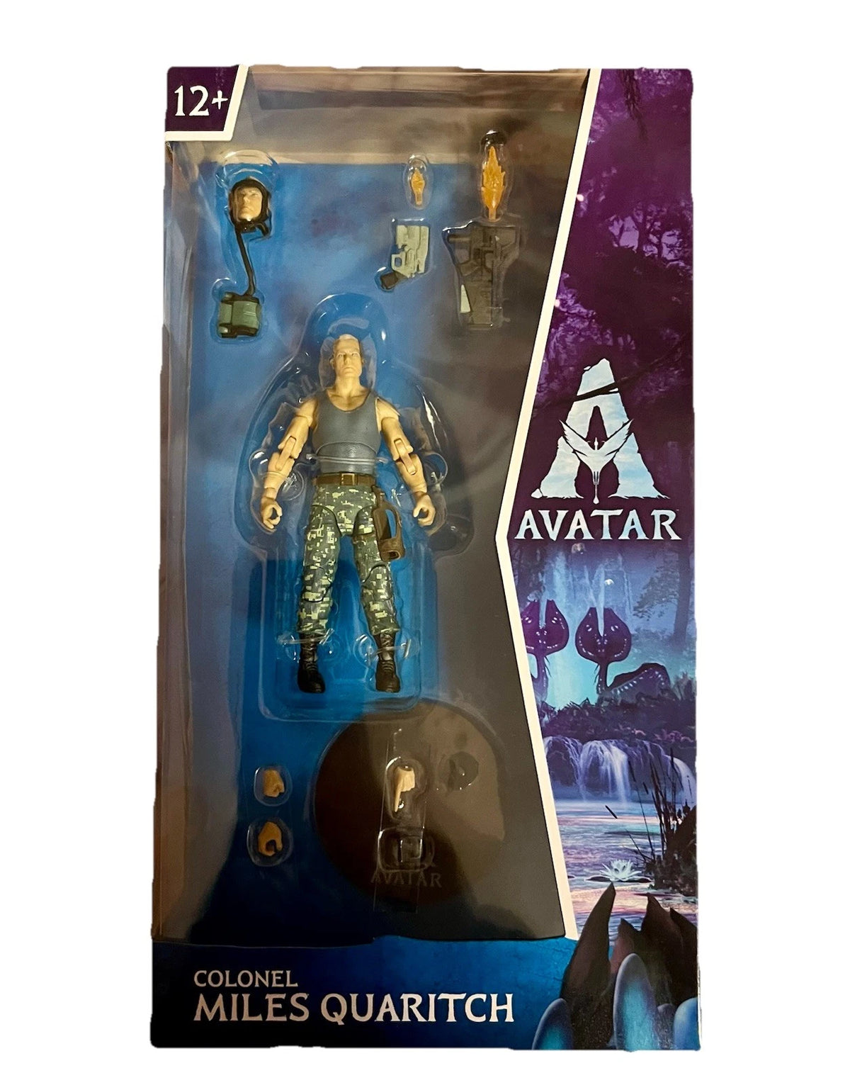 McFarlane Toys Avatar Movie Colonel Miles Quaritch 7in Action Figure