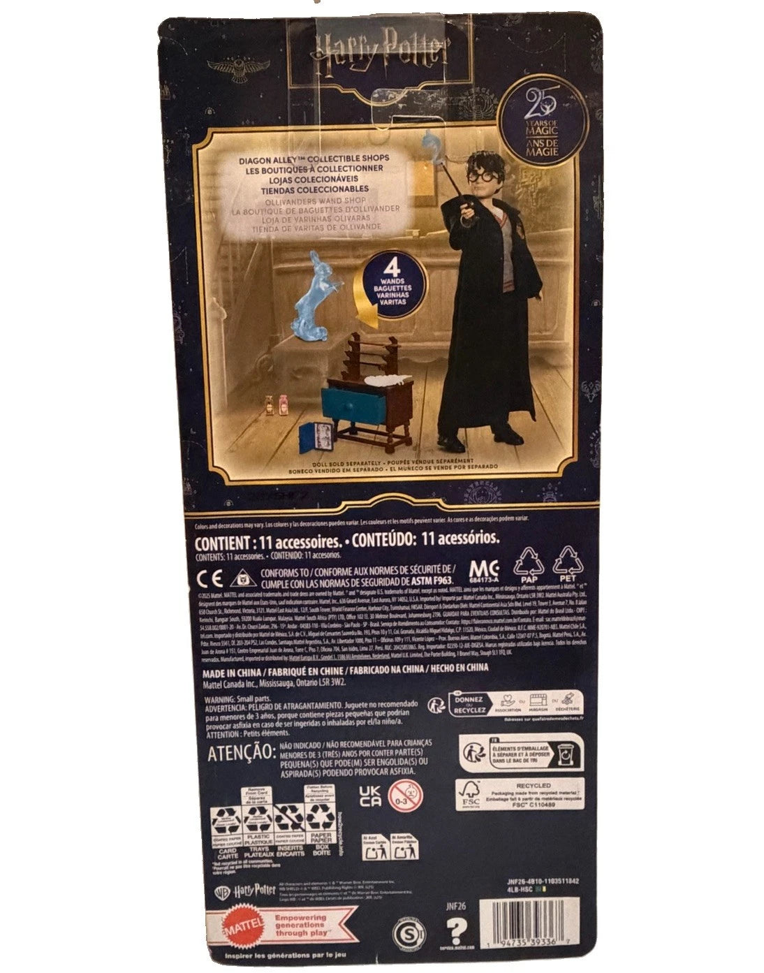 Harry Potter Diagon Alley Ollivanders Accessory Pack