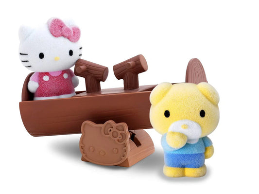 Blue Box Sanrio Hello Kitty & Jody See Saw Playground Scene Playset