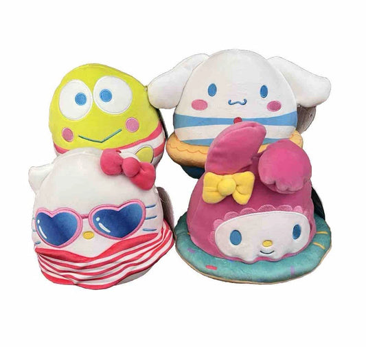 Squishmallows SANRIO Hello Kitty & Friends Summer Splash Plush