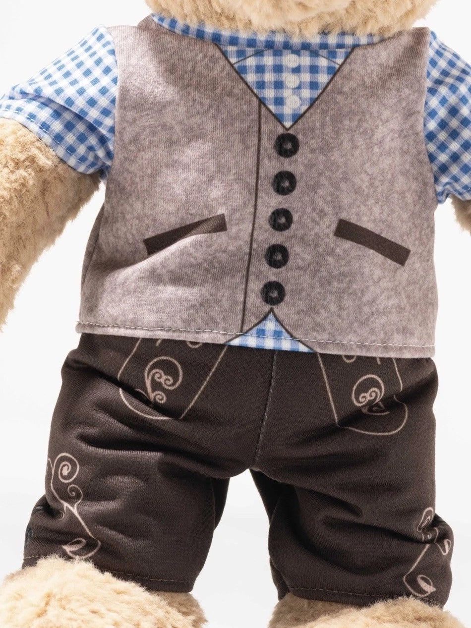 Steiff Collectible BEN Teddy Bear in Bavarian Traditional German Outfit
