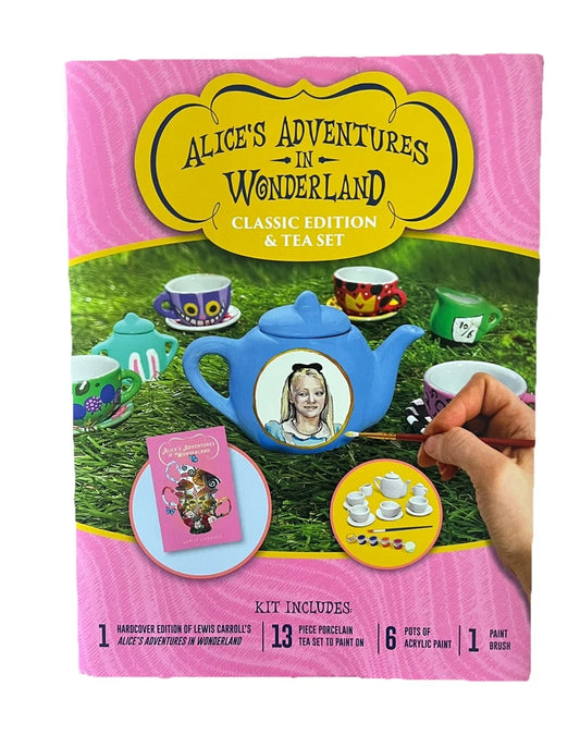 Alice's Adventures In Wonderland Classic Edition Tea Set Project Kit