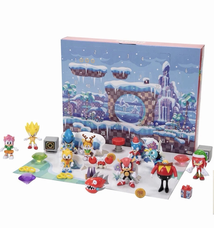 Sonic the Hedgehog 24 Surprises Advent Calendar with Exclusive Figures