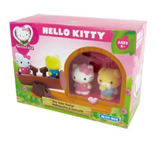 Blue Box Sanrio Hello Kitty & Jody See Saw Playground Scene Playset