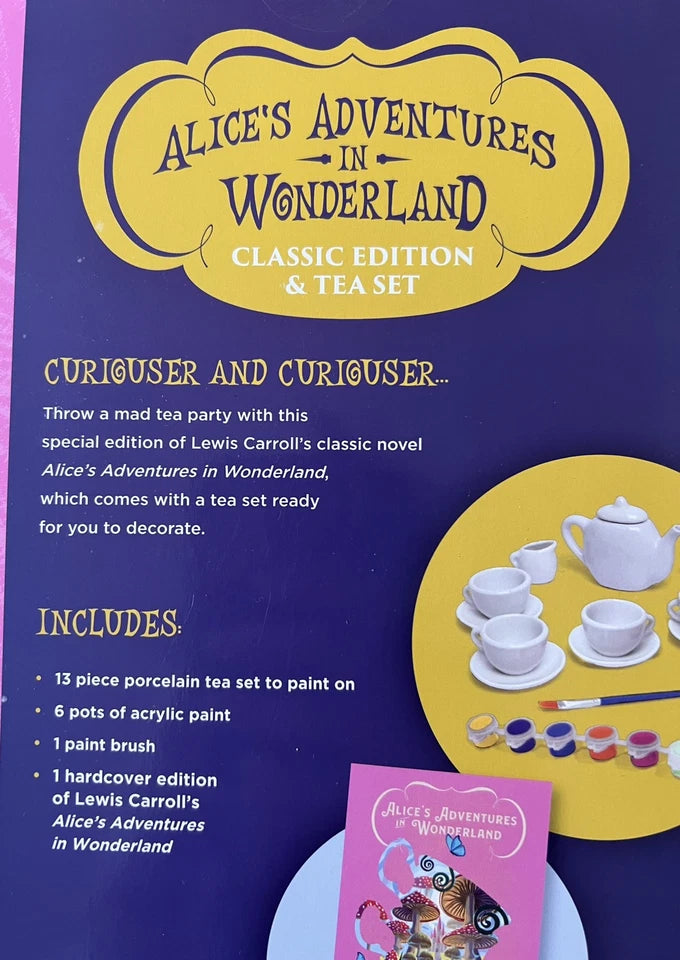 Alice's Adventures In Wonderland Classic Edition Tea Set Project Kit