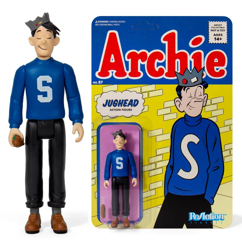 ARCHIE ReAction Jughead 3 3/4 Action Figure Super 7 * Collectible