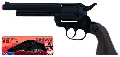 Gonher Cowboy Paladin Style 12 Shot Cap Gun Revolver 